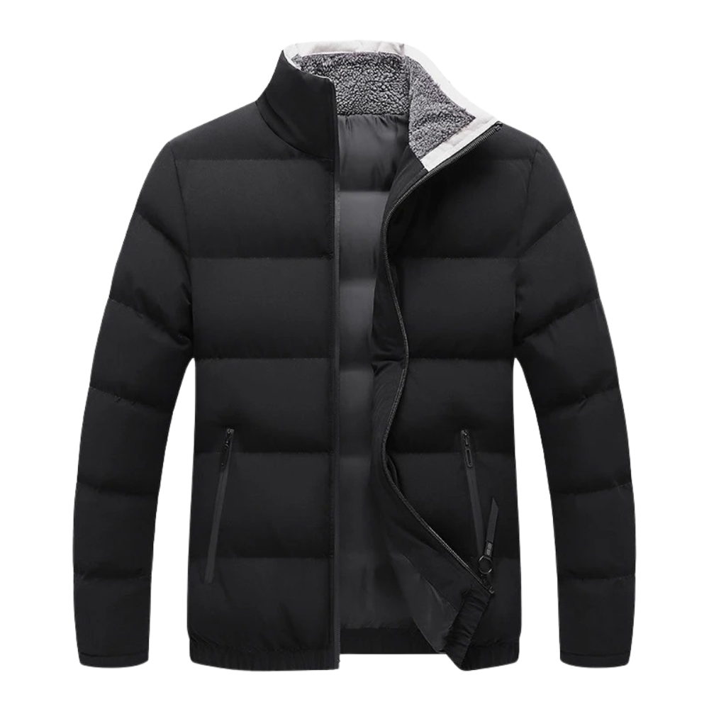 High-Collar Winter Coat