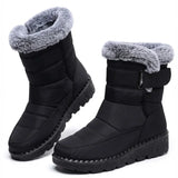 Lysandra™ | Quilted Faux-Fur Lined Winter Boots
