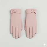 Wrist-Length Velvet Gloves
