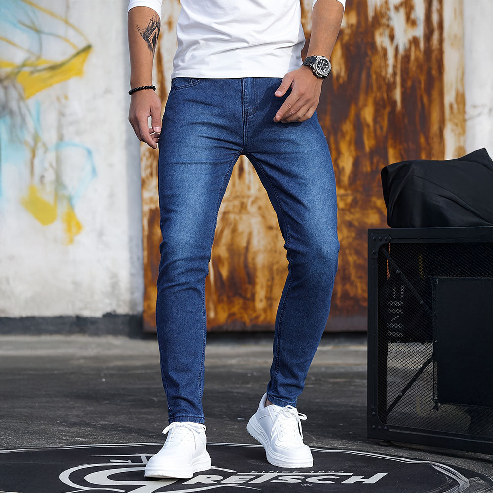 Relaxed Fit Denim Trousers