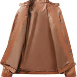 Relaxed Leather Jacket