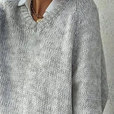 Oliver™ | Chunky knit V-neck sweater