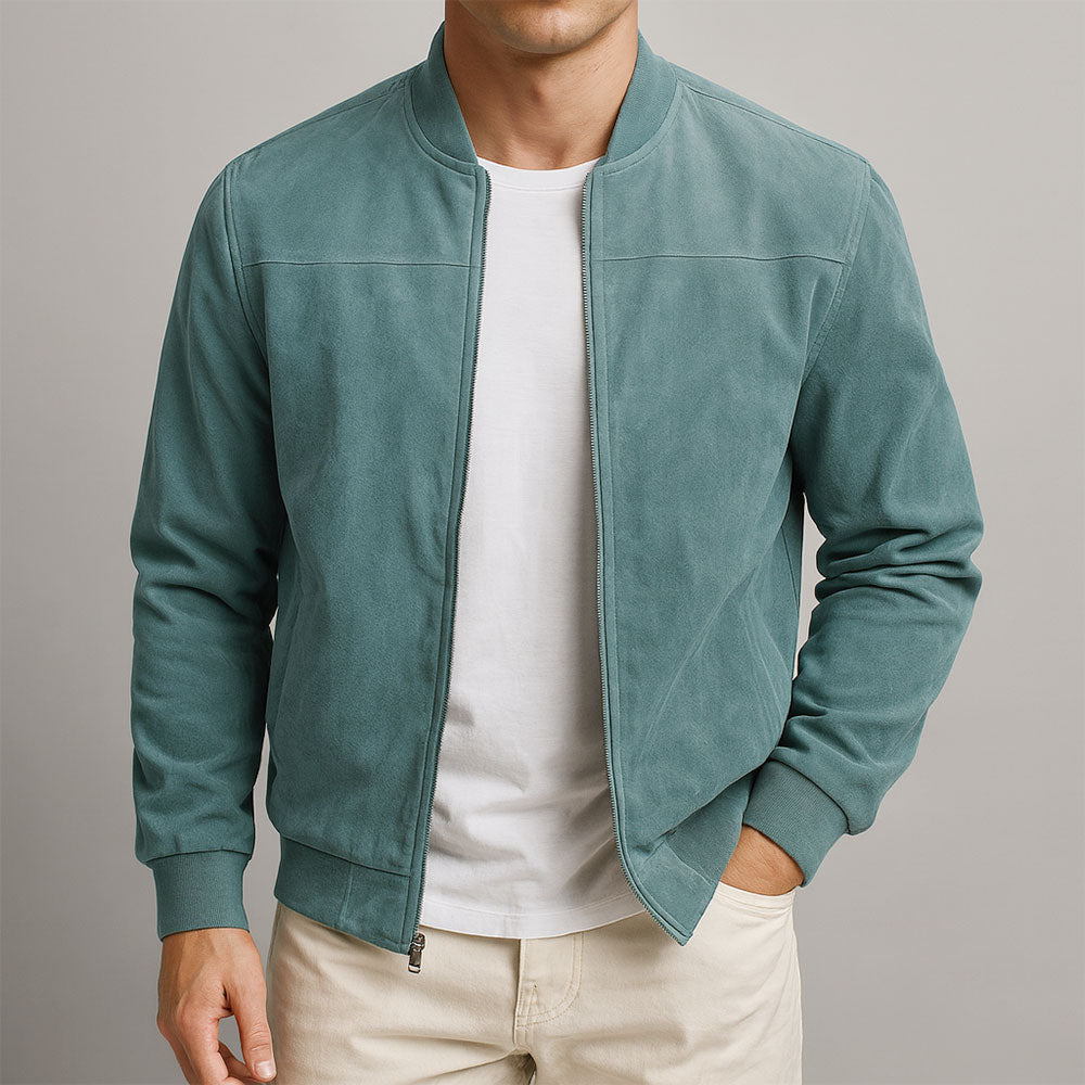 Lusitanian Fashion - Tailored Suede Jacket