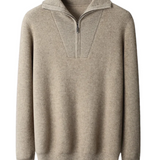 Portofino Cashmere Half-Zip Pullover