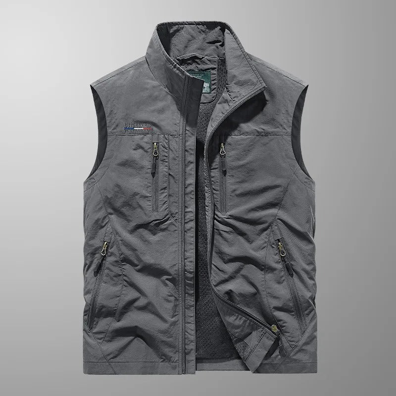 Lusitanian Fashion - Lightweight Utility Vest for Enhanced Breathability
