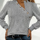Avery™ | ribbed knit sweater top