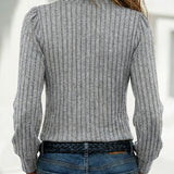 Avery™ | ribbed knit sweater top