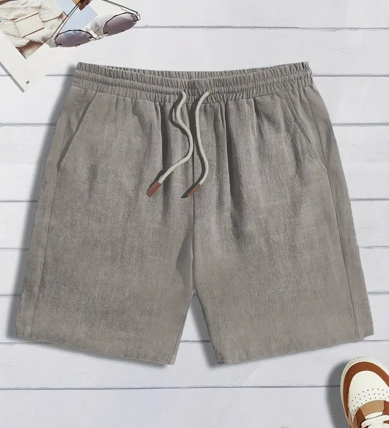Relaxed Linen Shorts
