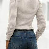 Avery™ | ribbed knit sweater top