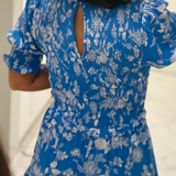 Charming Floral Smocked Tiered Maxi Dress