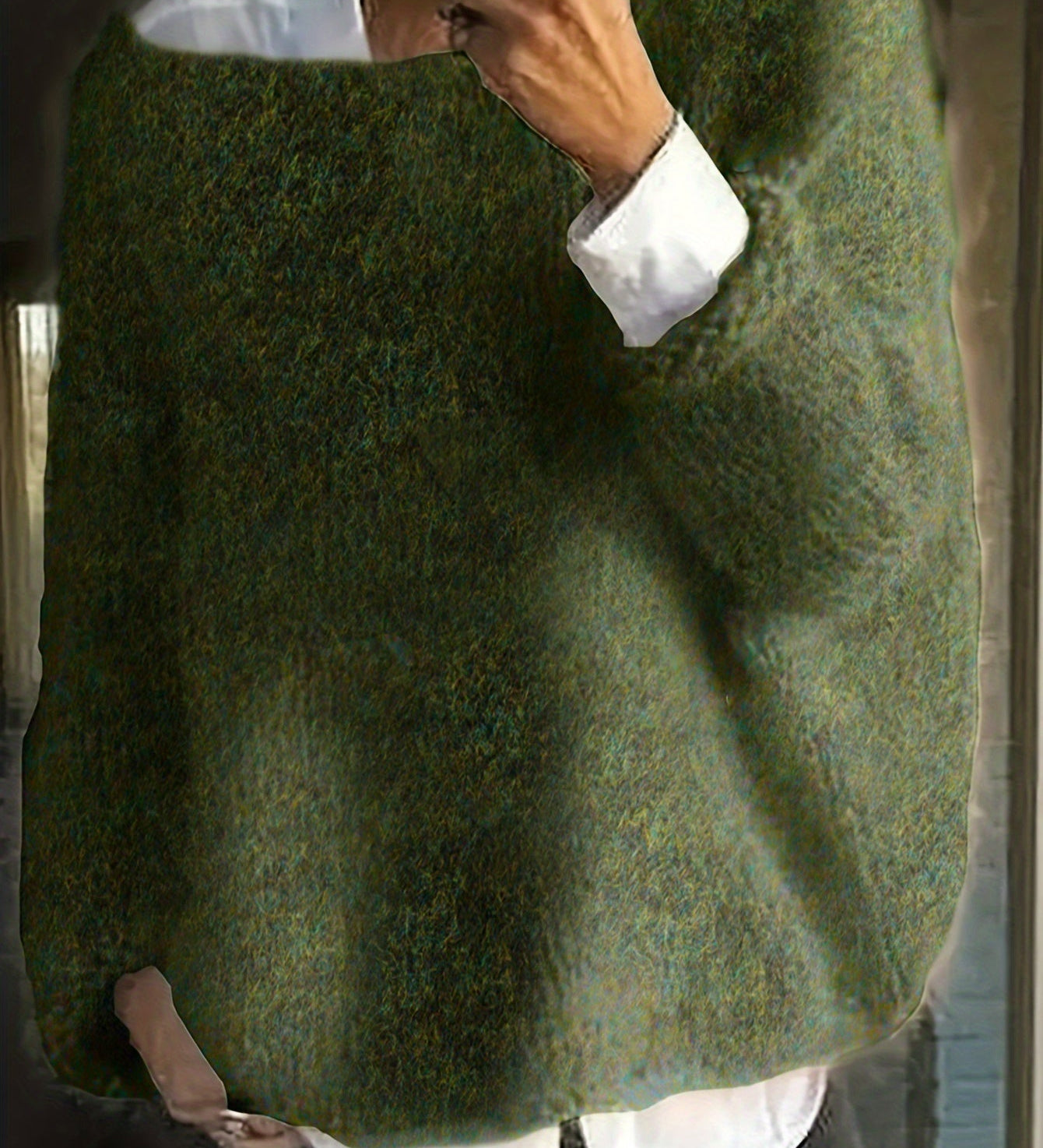 Mia™ | Fuzzy Oversized Boat-Neck Sweater