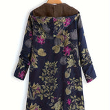 Flora™ | Long Floral Coat