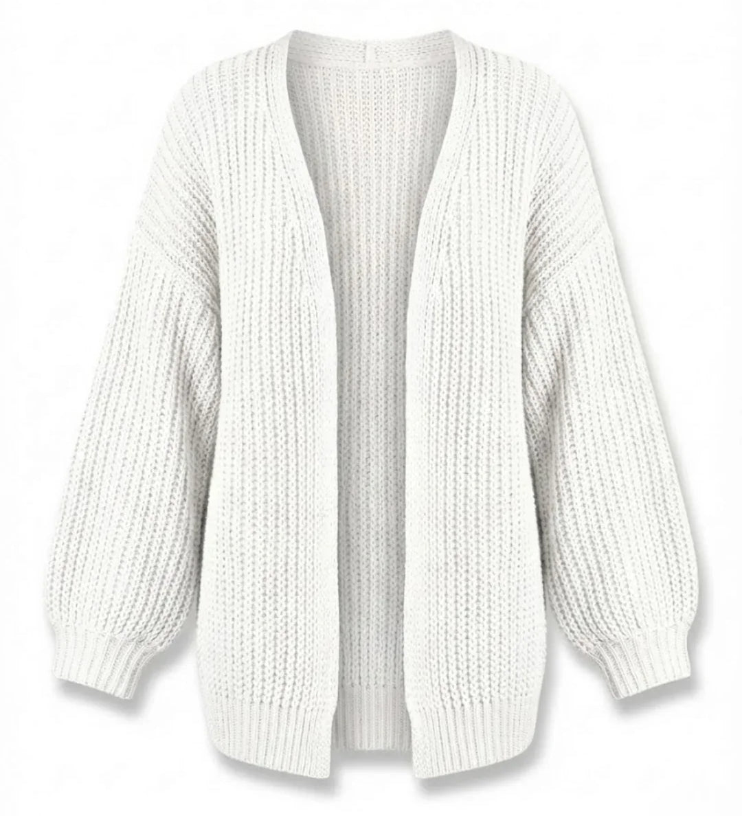 Katya™ | Chunky Knit Oversized Open Cardigan