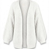 Katya™ | Chunky Knit Oversized Open Cardigan