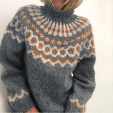 Lydia™ | Elegant Retro Turtleneck Sweater