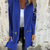 Alcatella™ | Elegant Long Sleeve Zip Cardigan