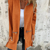 Alcatella™ | Elegant Long Sleeve Zip Cardigan