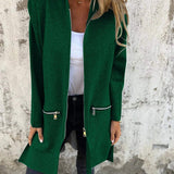 Alcatella™ | Elegant Long Sleeve Zip Cardigan