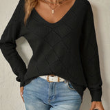 Christina™ | Casual V-Neck Sweater