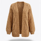 Honorine™ | Chunky Knit Open-Front Cardigan