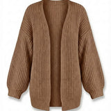 Katya™ | Chunky Knit Oversized Open Cardigan
