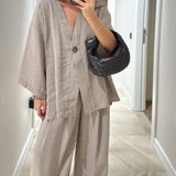 Mélanie™ | Elegant Casual Set in Lightweight Fabric