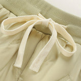 Danica™ | Quilted Elastic-Waist Winter Jogger Pants