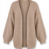 Katya™ | Chunky Knit Oversized Open Cardigan