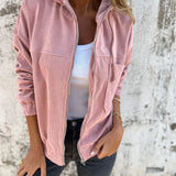 Eliza™ | Casual Cotton Jacket with Hood