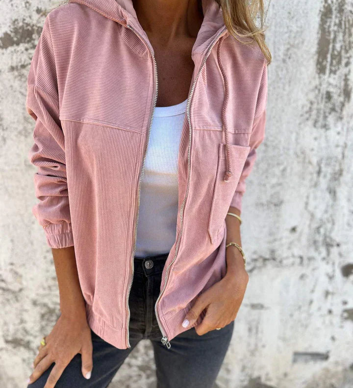 Eliza™ | Casual Cotton Jacket with Hood