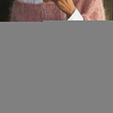 Mia™ | Fuzzy Oversized Boat-Neck Sweater