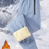 Danica™ | Quilted Elastic-Waist Winter Jogger Pants