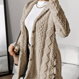 Mel™ | Cozy Hooded Cardigan