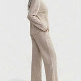 Lorenza™ | Ribbed V-neck two-piece lounge set