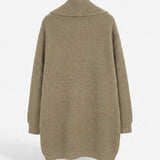 Isadora™ | Ribbed Knit Open-Front Long Cardigan