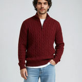 Givalli Zip-Front Sweater