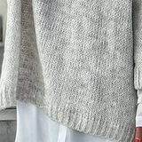 Oliver™ | Chunky knit V-neck sweater
