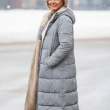 Helena™ | Hooded sherpa-lined puffer coat