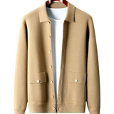 Janus Merino Wool Knit Cardigan