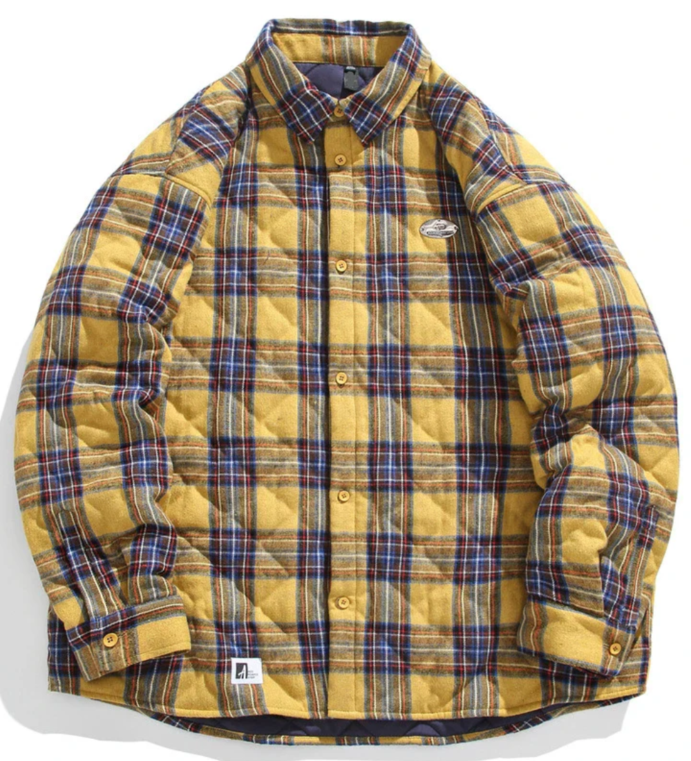 Retro Cotton Quilted Jacket