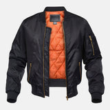 Chic Quilted Bomber Jacket