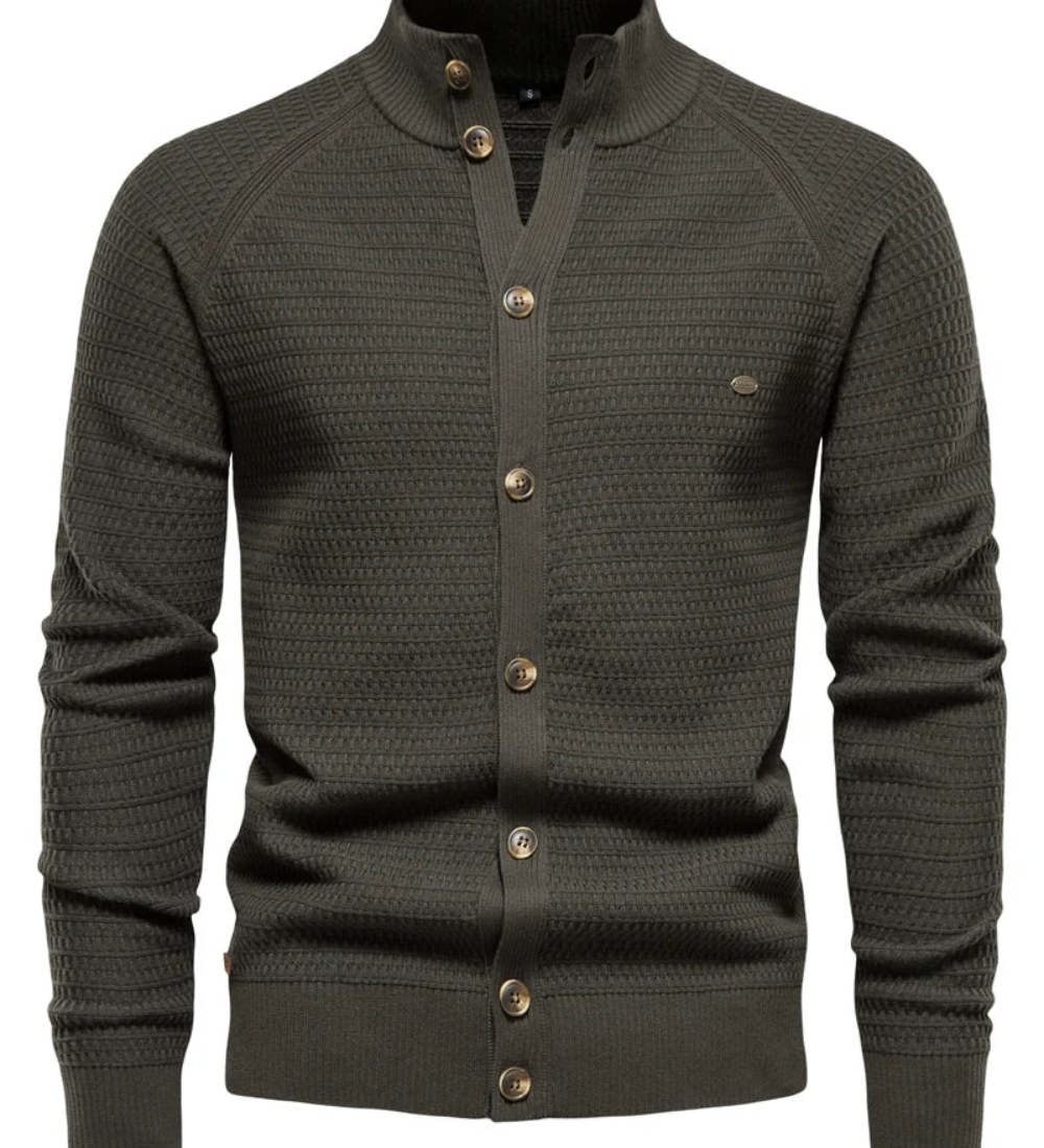 Premium Cotton Knit Cardigan