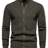 Premium Cotton Knit Cardigan