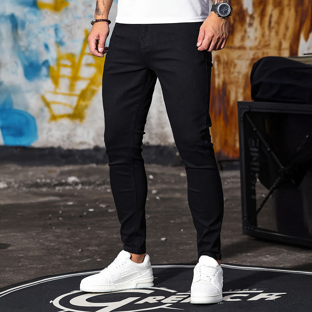 Relaxed Fit Denim Trousers