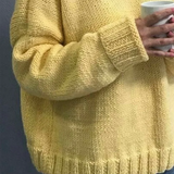 Olivia™ | Oversized chunky-knit turtleneck sweater