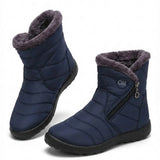 Lucero™ | Quilted Fleece-Lined Zip Winter Boots