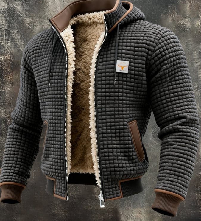 Fleece-Lined Winter Coat