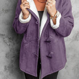 Salma™ | Cozy Fleece-Lined Toggle-Front Duffle Coat