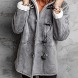 Salma™ | Cozy Fleece-Lined Toggle-Front Duffle Coat