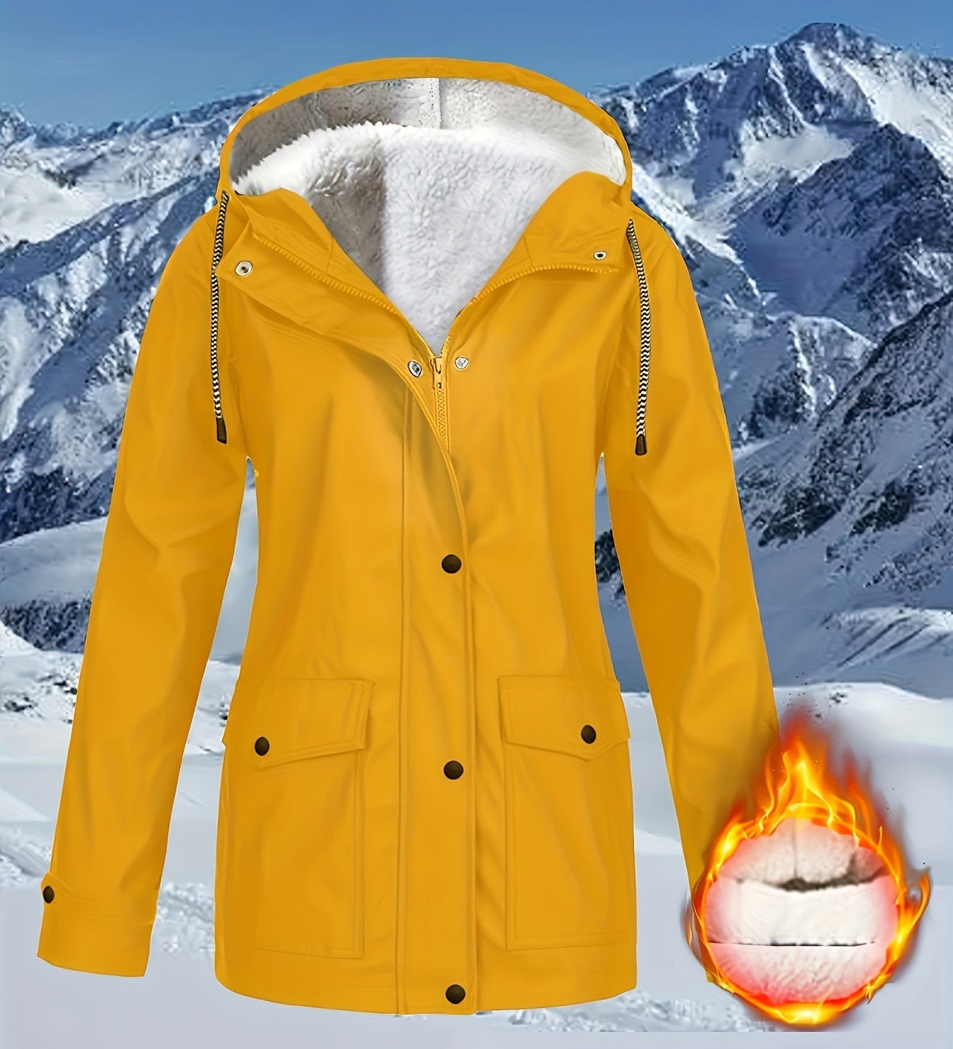 Zara™ | Warm-Lined & Water-Resistant Hooded Parka Jacket